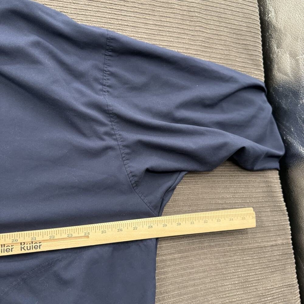Zero Restriction 1/4 Snap Pullover Windbreaker Bl… - image 5